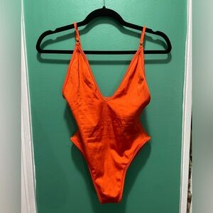 Gooseberry Seaside Boutique Orange Bikini Medium New